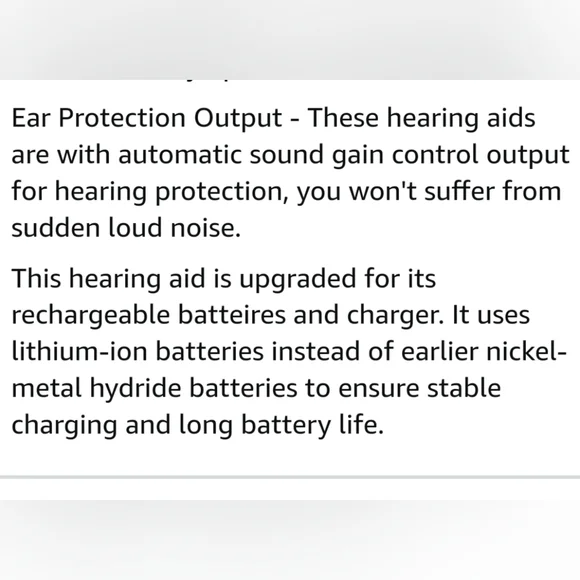 iBstone Rechargable Hearing Amplifier, almost NWT - Picture 9 of 11